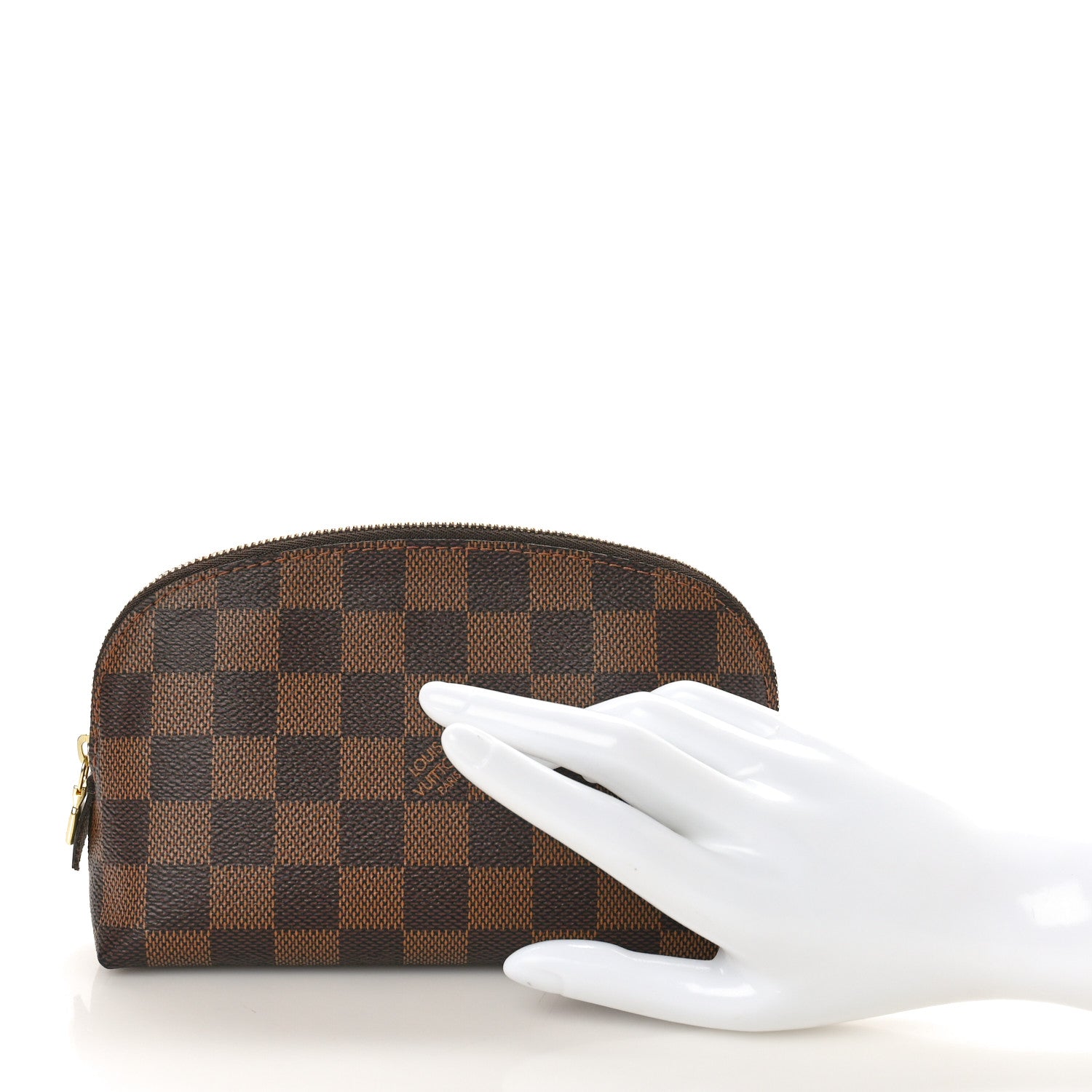 Louis Vuitton Damier Ebene Cosmetic Pouch 2 of 9