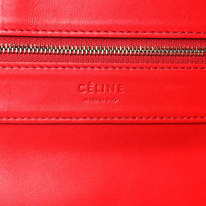 Celine Calfskin Large Shopping Tote Rouge Eros 5 of 7