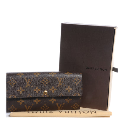 Louis Vuitton Monogram Sarah Wallet 5 of 9