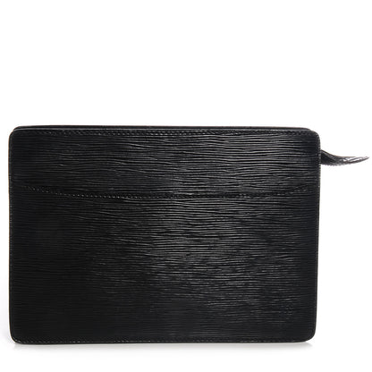 Louis Vuitton Epi Pouchette Homme Black 1 of 7