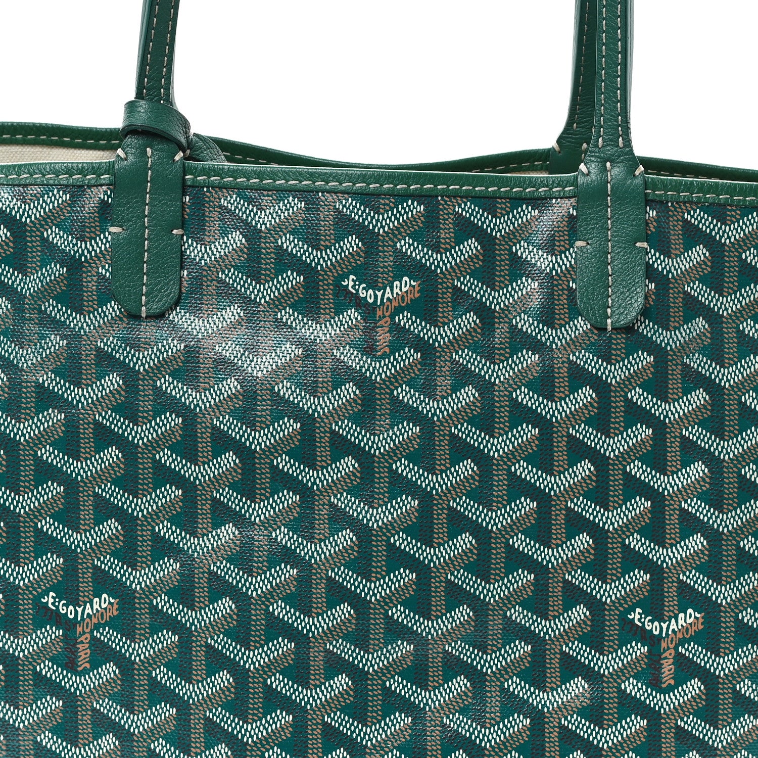 Goyard Goyardine Saint Louis PM Green 9 of 12