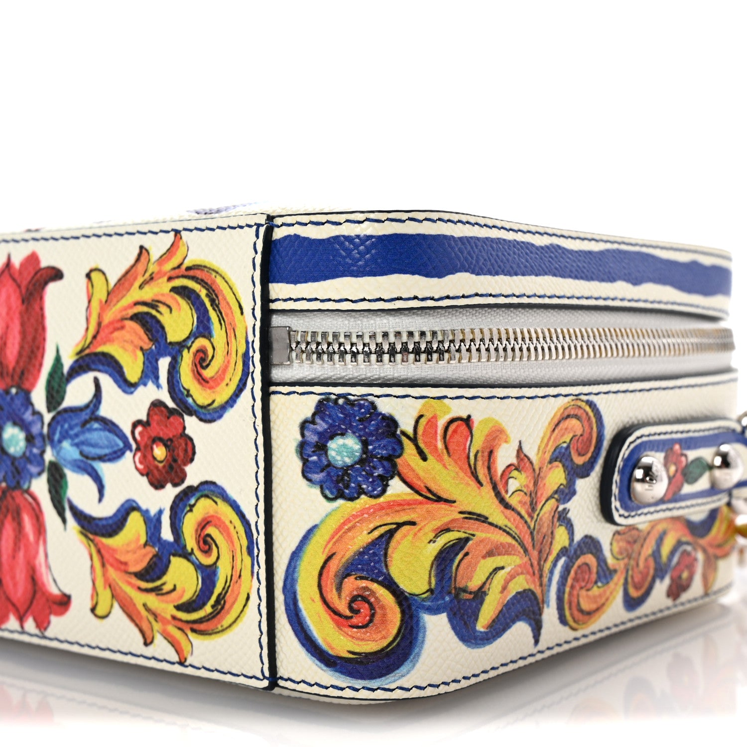 Dolce & Gabbana Dauphine Majolica Printed Box Bag Multicolor 9 of 9