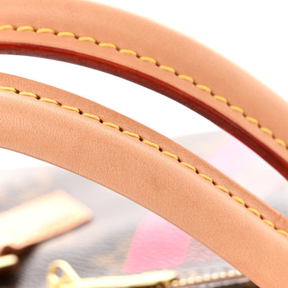 Louis Vuitton Monogram My LV Heritage Speedy Bandouliere 35 Fuchsia Bordeaux 12 of 13