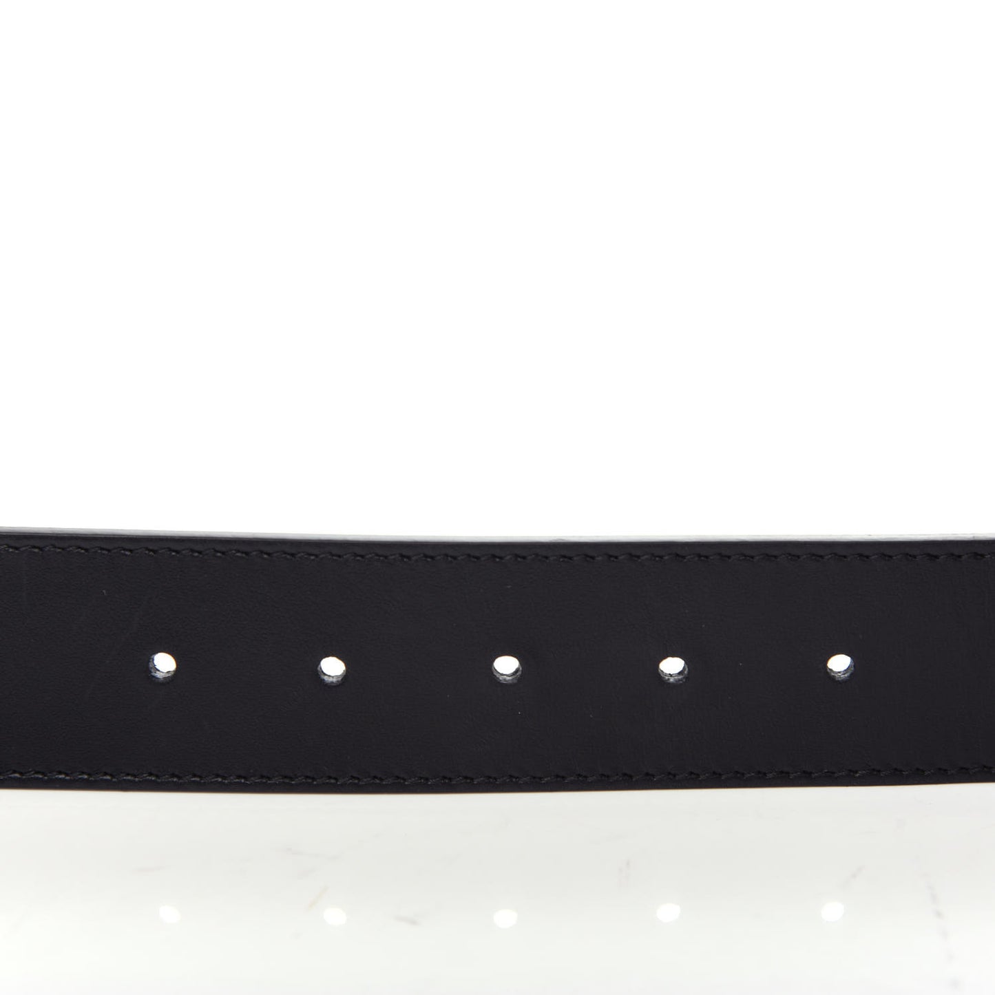 Plutone Calfskin Double G 40mm Belt 70 28 Black