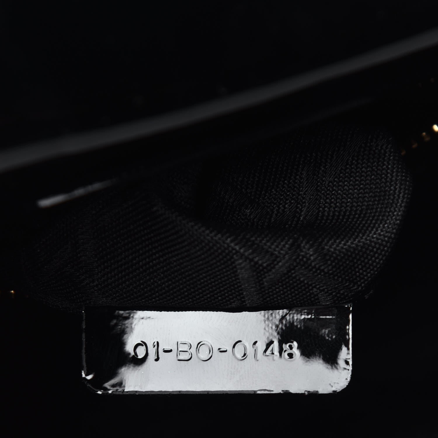 Christian Dior Patent Cannage Mini Lady Dior Black 8 of 10
