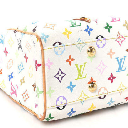 Louis Vuitton Monogram Multicolor Aurelia MM White 9 of 10