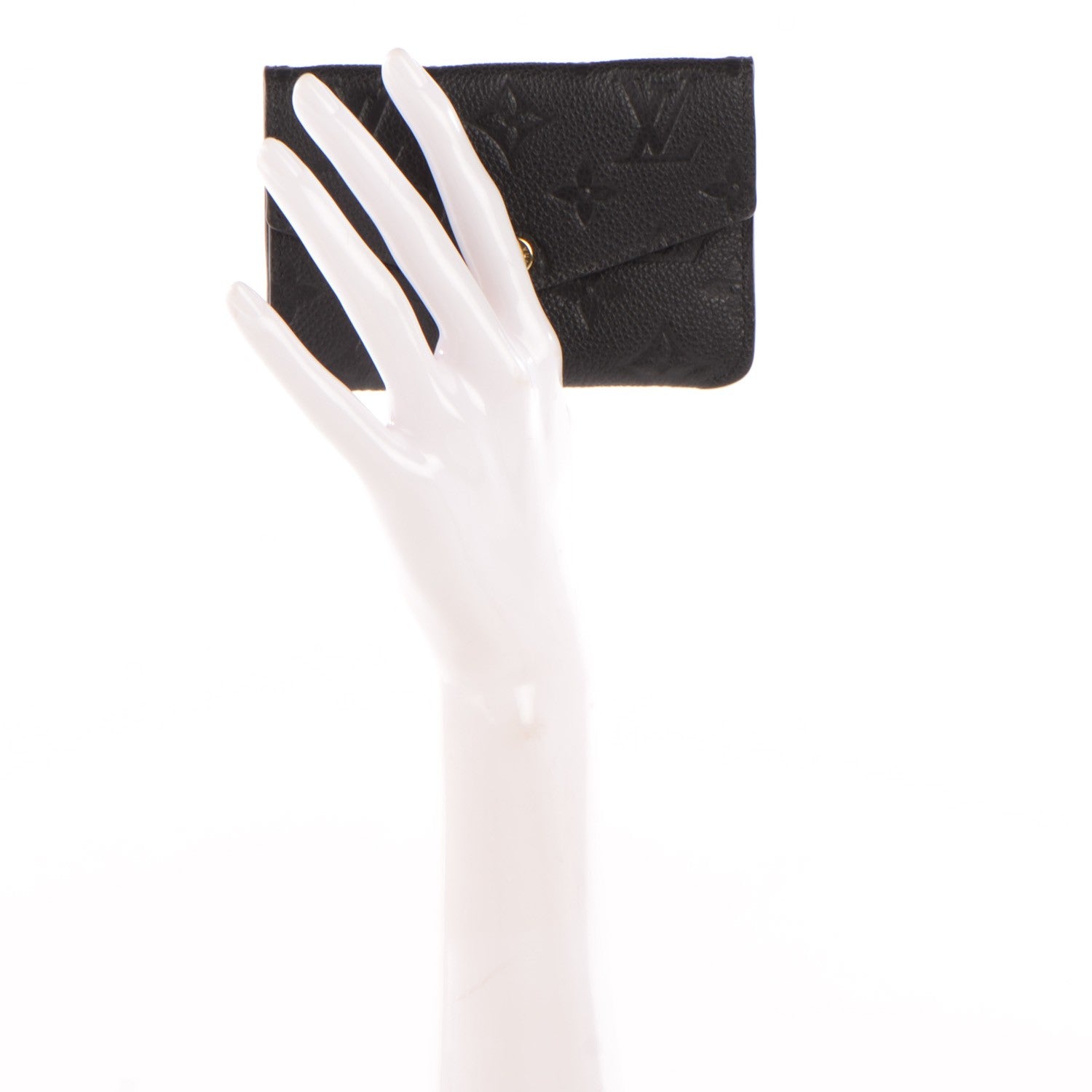 Louis Vuitton Empreinte Key Pouch Black 2 of 8