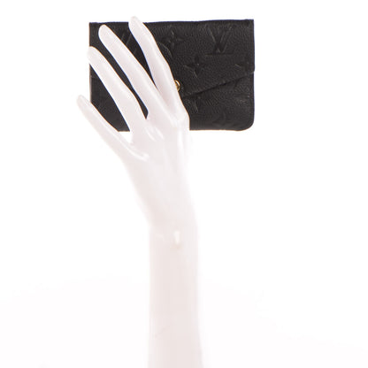 Louis Vuitton Empreinte Key Pouch Black 2 of 8