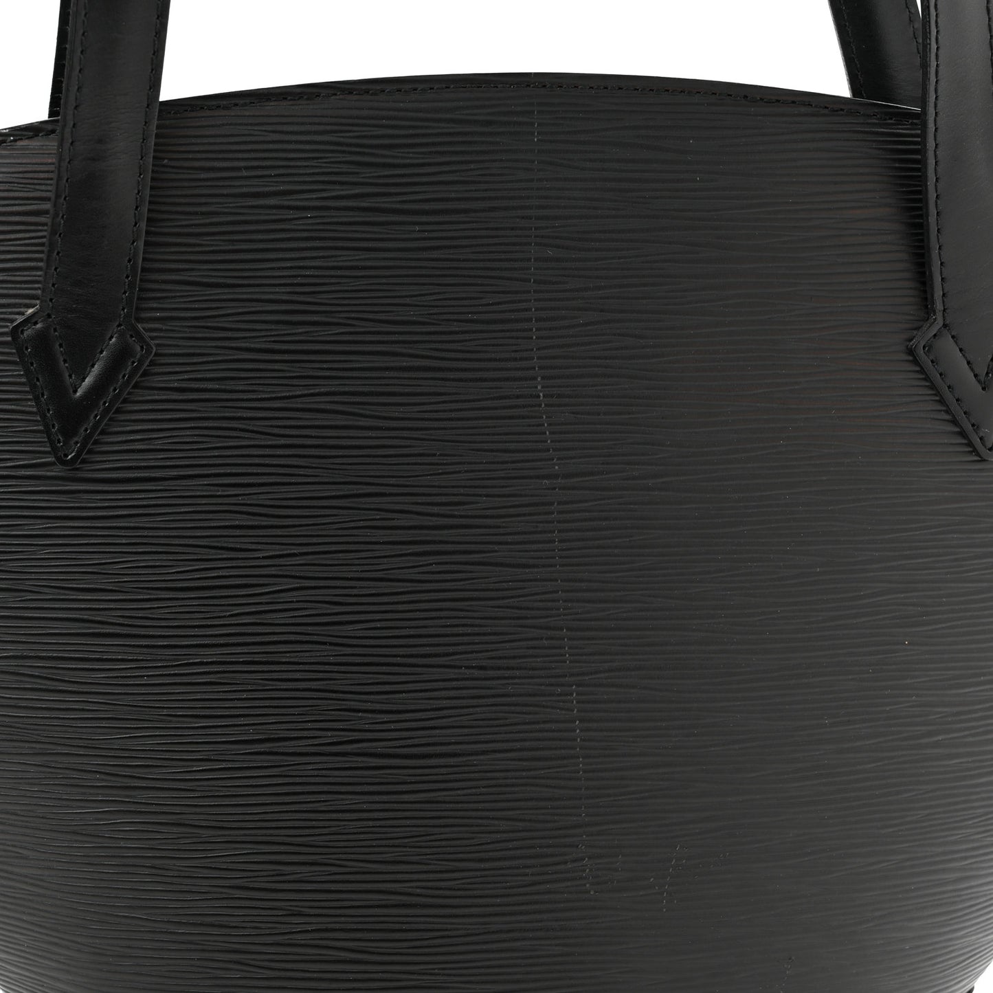 Epi Saint Jacques PM Long Straps Black