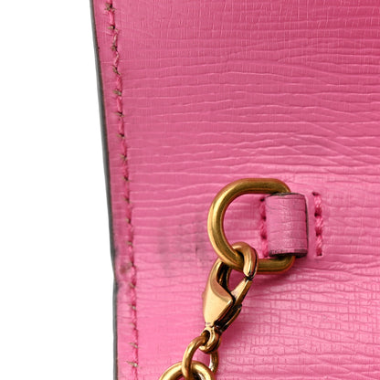 Gucci Calfskin Floral Print Mini Dionysus Chain Wallet Ivory Pink 13 of 14