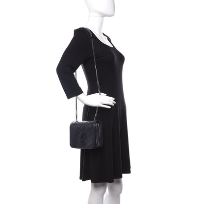 Gucci Suede Patent Web Mini Ophidia Round Shoulder Bag Black 3 of 11