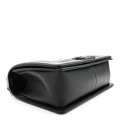 Chanel Calfskin Quilted Medium Boy Flap Black 4 of 11