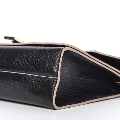 Jimmy Choo Washed Crinkled Calfskin Rebel Crossbody Bag Black 7 of 10