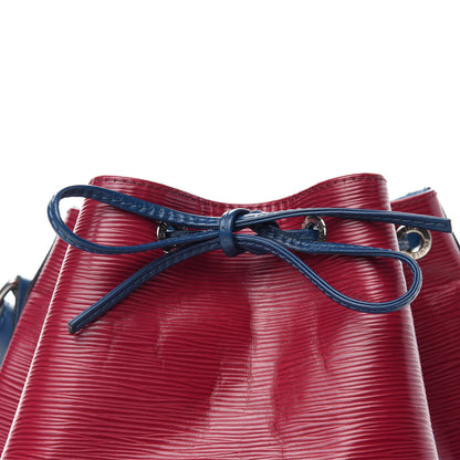Louis Vuitton Epi Tri-Color Petit Noe Quetsche Fuchsia Saphir 8 of 14
