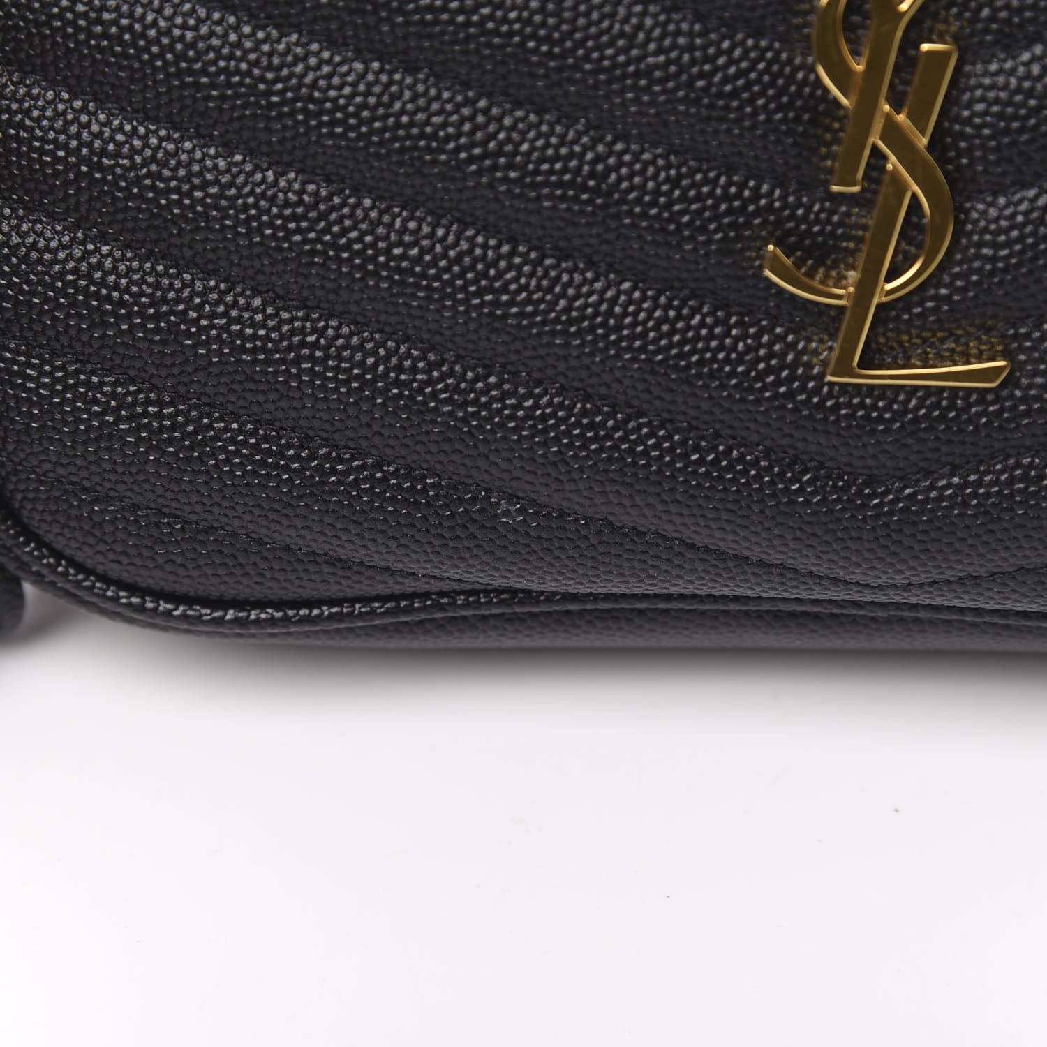 Saint Laurent Grain De Poudre Matelasse Monogram Mini Lou Camera Bag Black 12 of 13