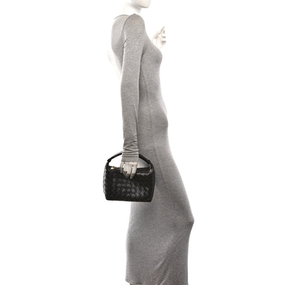 Bottega Veneta Calfskin Nappa Intrecciato Mini Wallace Fondant 2 of 11