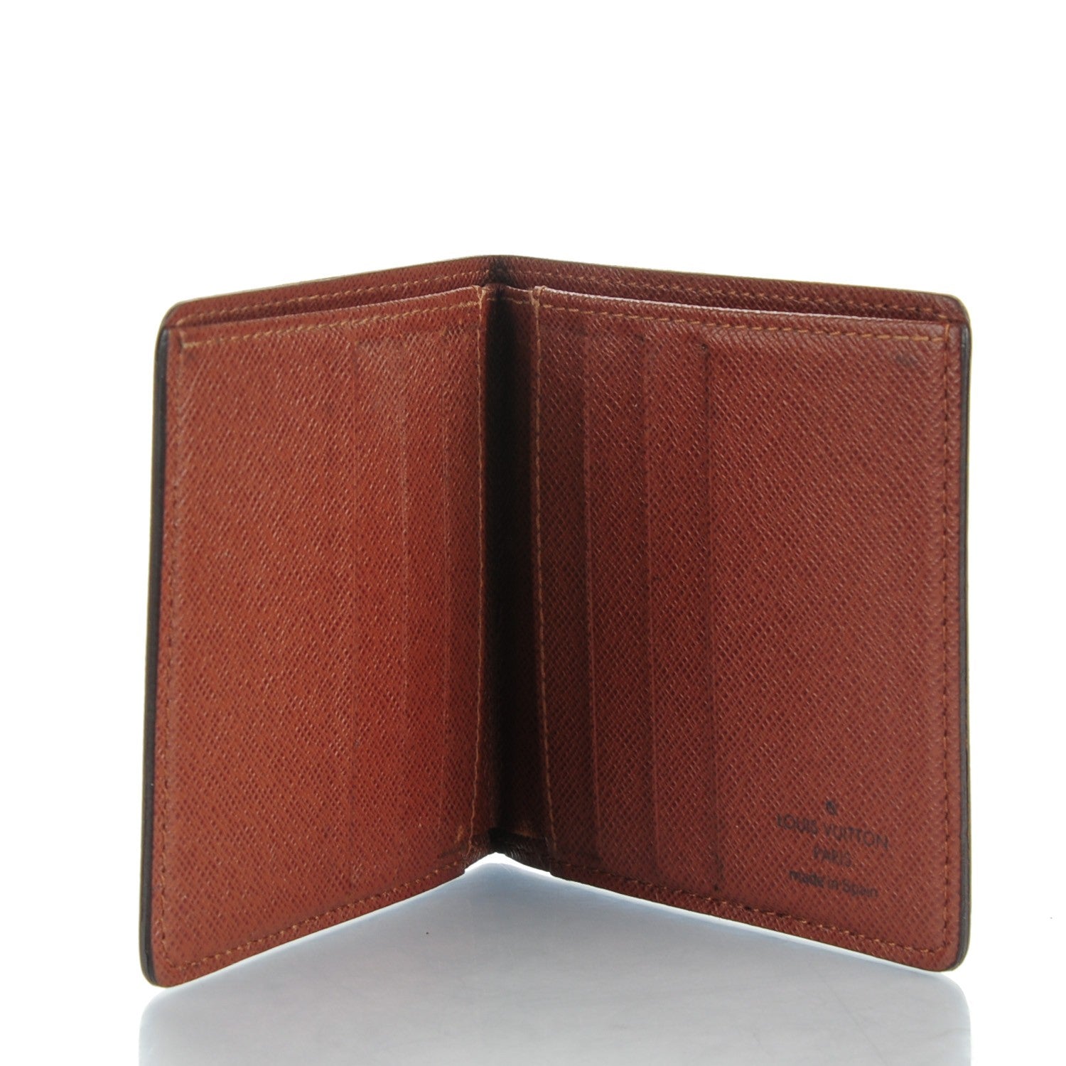 Louis Vuitton Monogram Billfold Wallet 6 Credit Card Slots 5 of 7