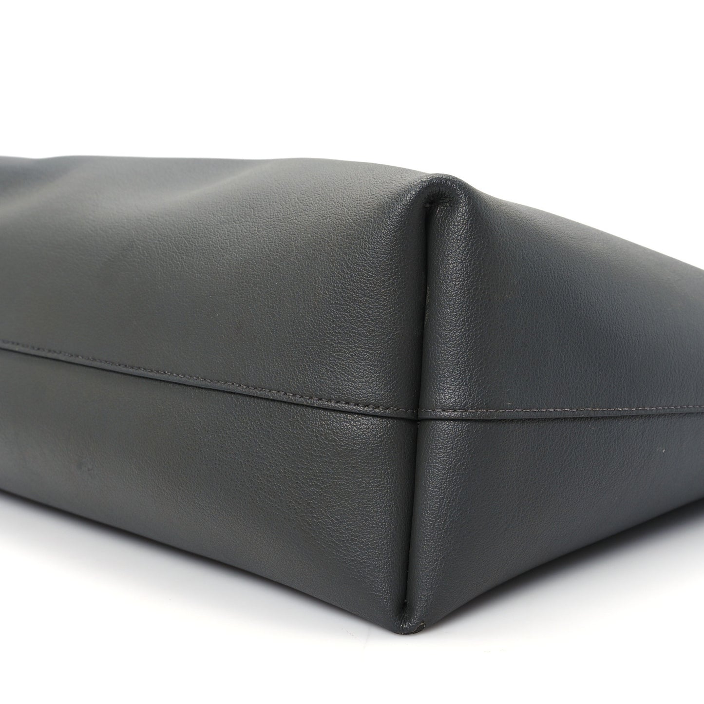 Calfskin Large Shopping Tote Storm