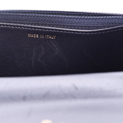 Chanel Lambskin Quilted Trendy CC Wallet On Chain WOC Navy 14 of 17
