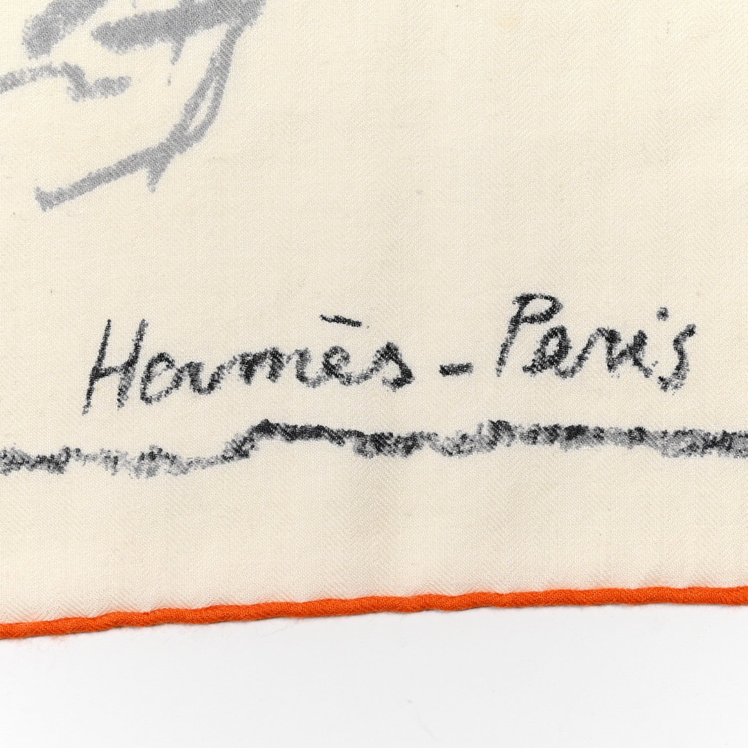 Hermes Cashmere Silk Pirouette au Galop Shawl 140 4 of 13