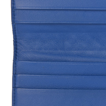 Bottega Veneta Nappa Intrecciato Card Holder Blue 8 of 8