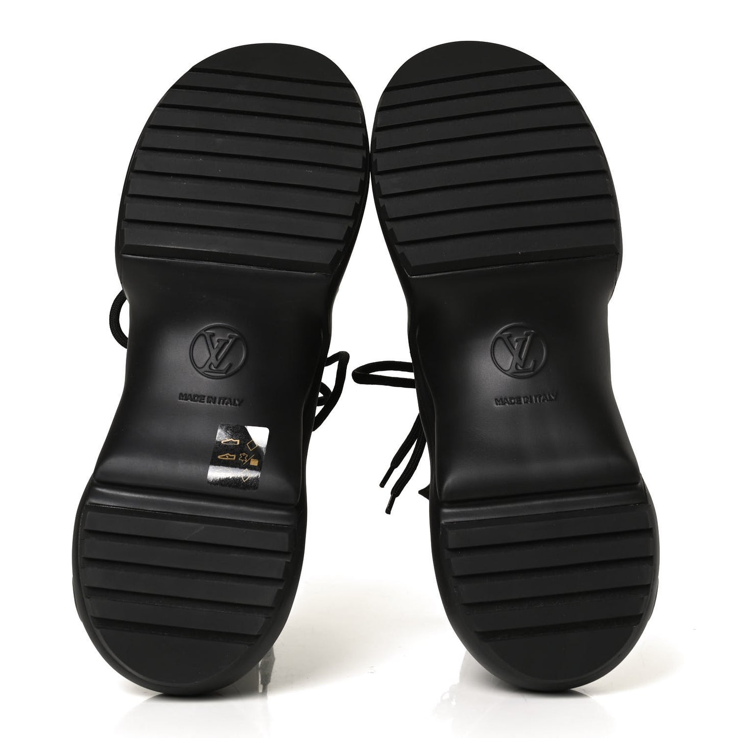 Mat Rubber Monogram LV Archlight Sneaker Boots 39 Black