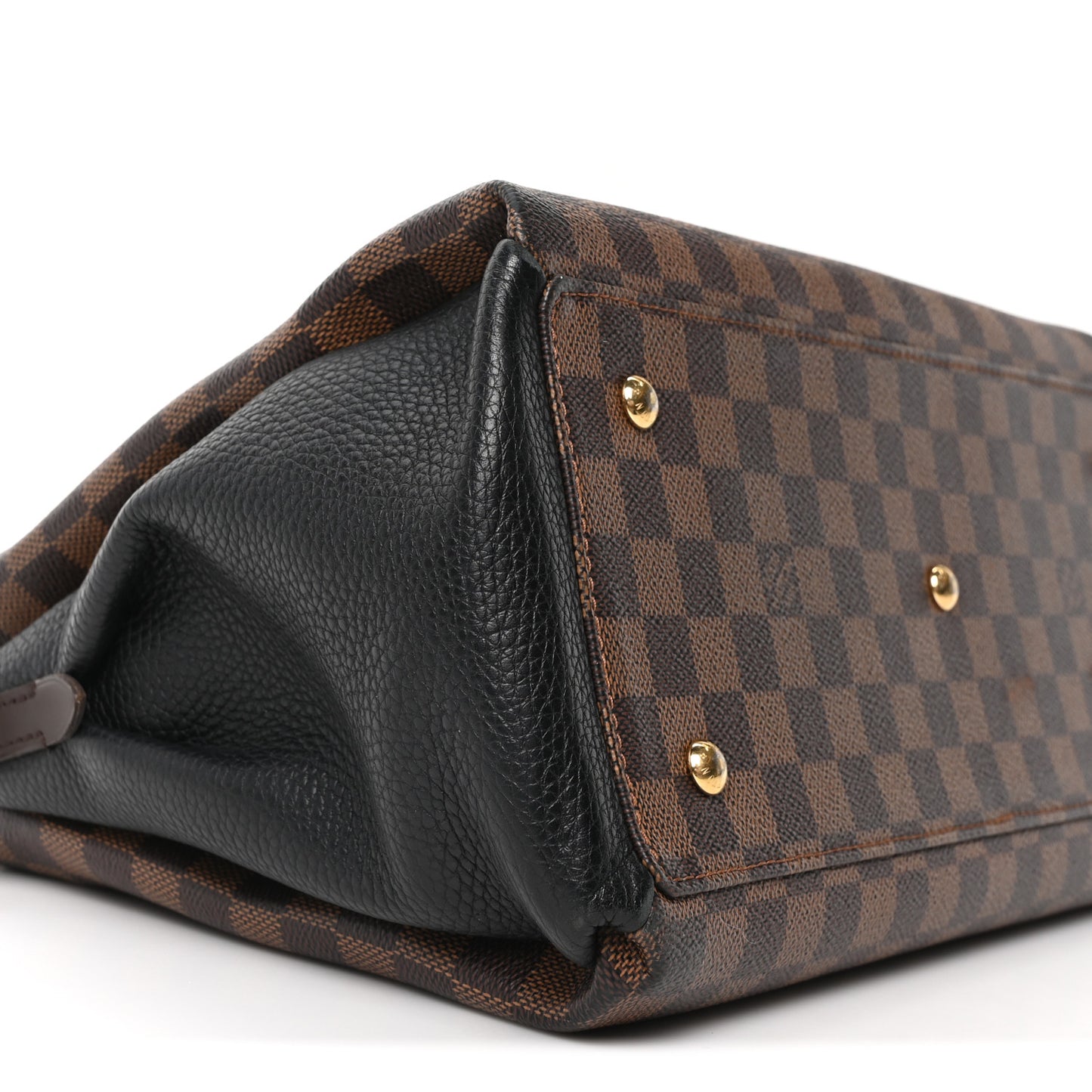 Cuir Taurillon Damier Ebene Normandy Black