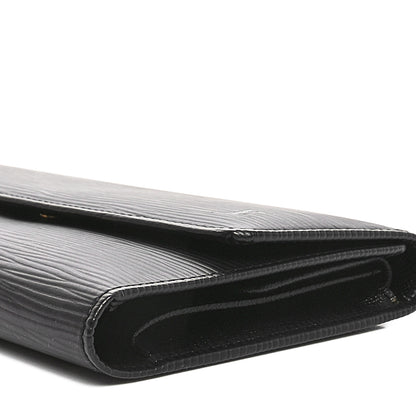 Louis Vuitton Epi Sarah Wallet Black 9 of 9