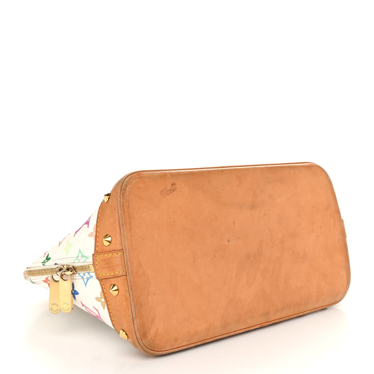 Louis Vuitton Monogram Multicolor Alma White 4 of 13