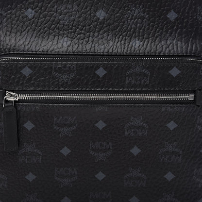 MCM Visetos Medium Stark Backpack Black 9 of 10