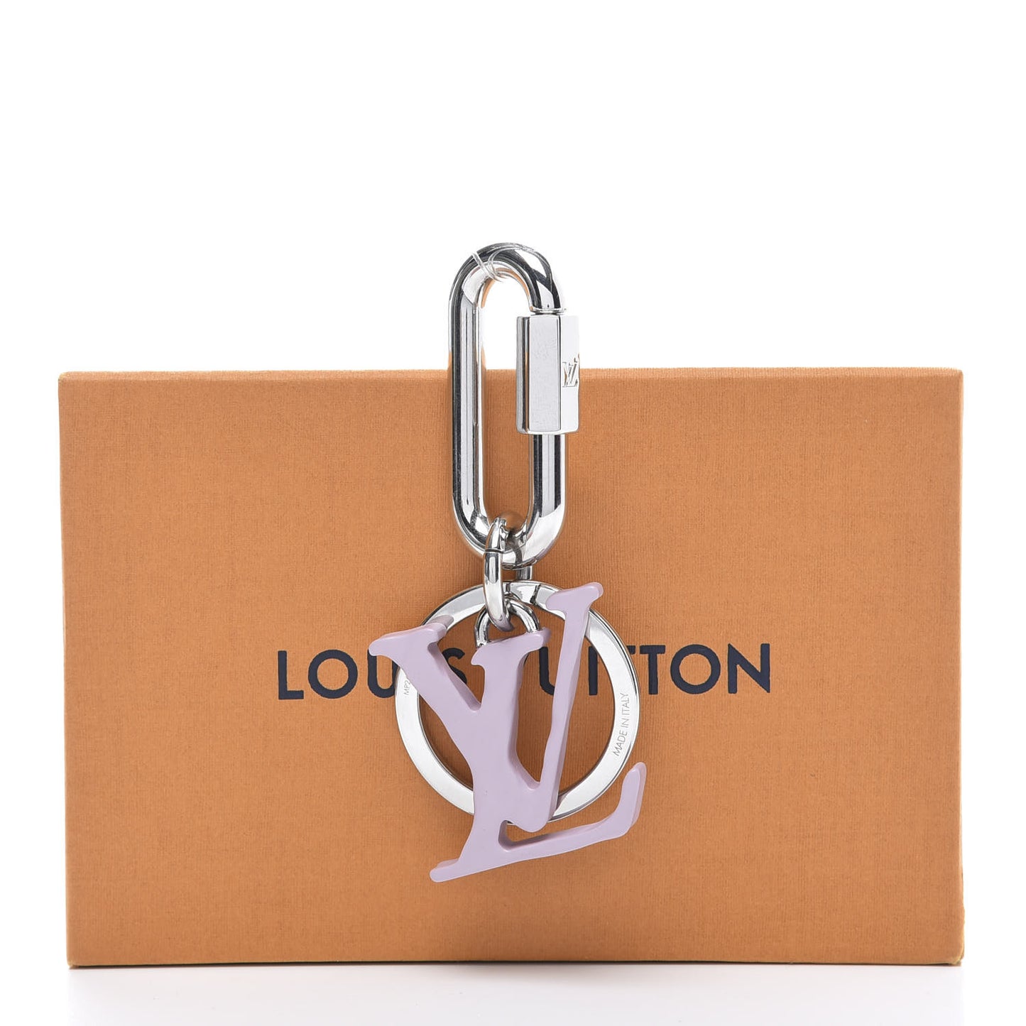 LV Initials Key Holder Mauve