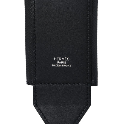 Hermes Swift Epsom Pocket Kelly Shoulder Strap Black 3 of 7
