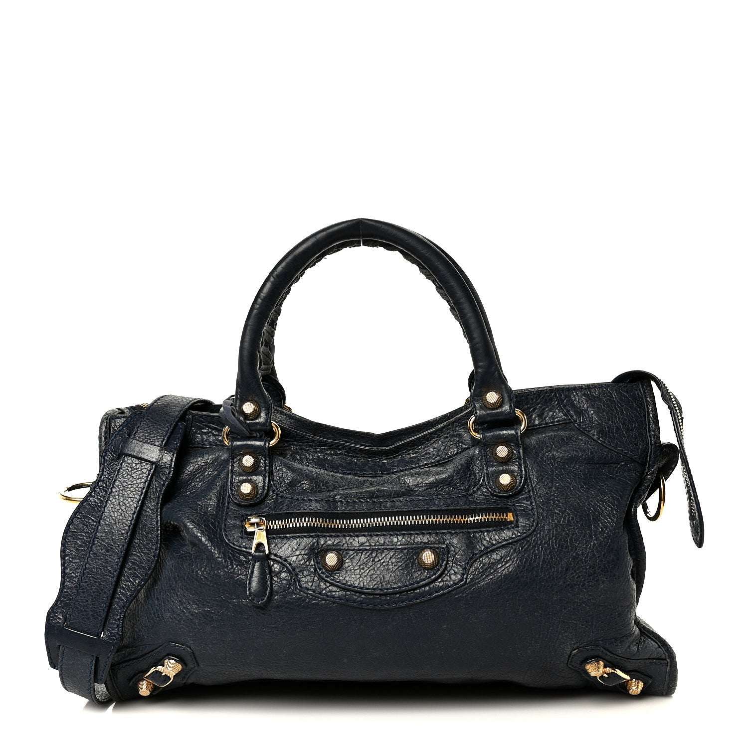 Balenciaga Agneau Giant 12 Gold Hardware City Bleu Obscur 1 of 16