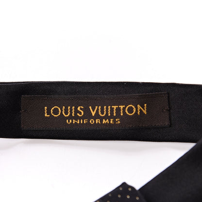 Louis Vuitton Silk Uniformes Bow Tie Black 2 of 2