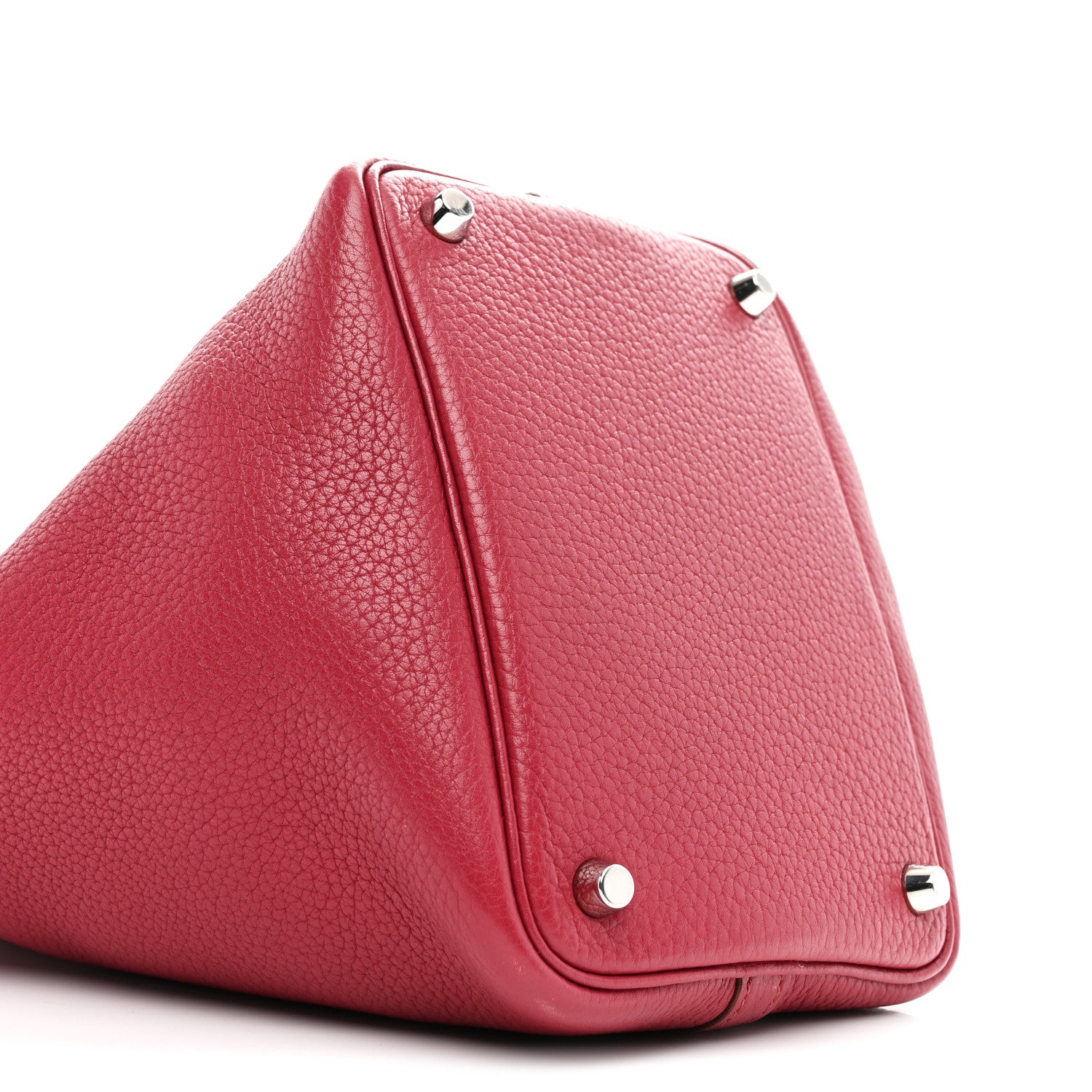 Hermes Taurillon Clemence Picotin Lock 18 PM Rubis 9 of 11