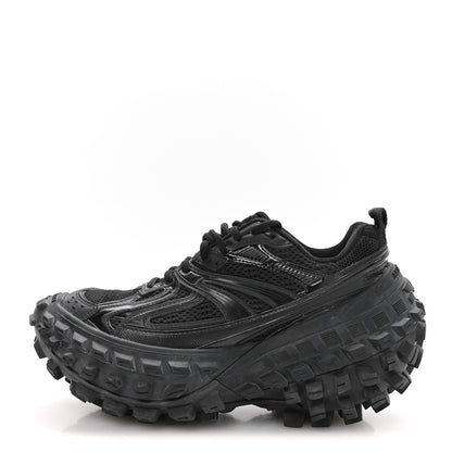 Balenciaga Mesh Nylon Mens Monocolor Bouncer Sneakers 37 Black 1 of 8
