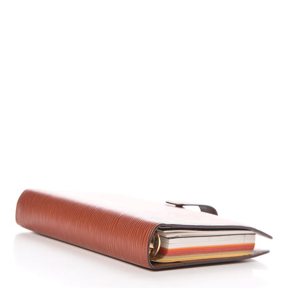Louis Vuitton Epi Medium Ring Agenda Cover Kenyan Fawn 4 of 9