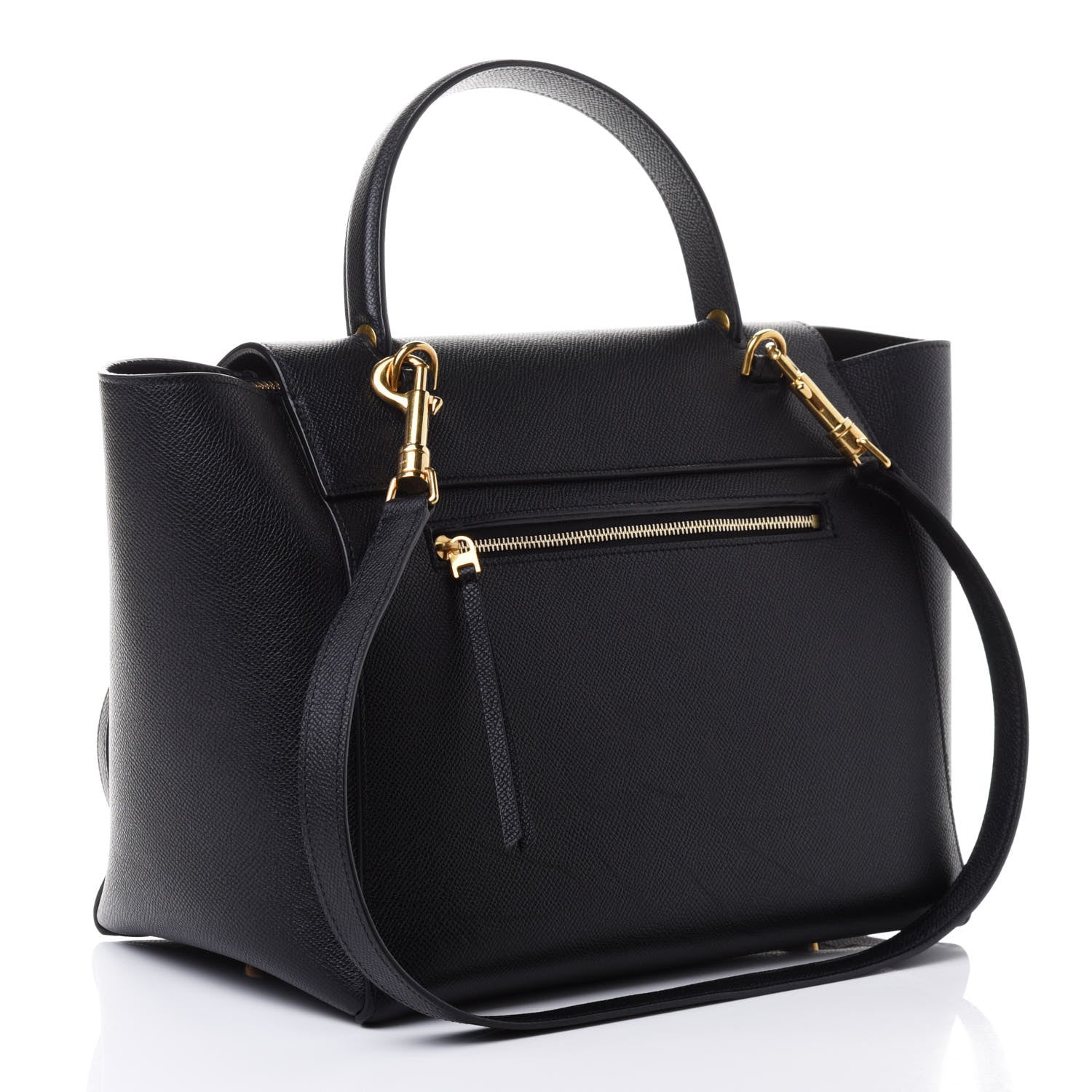 Celine Grained Calfskin Mini Belt Bag Black 4 of 8