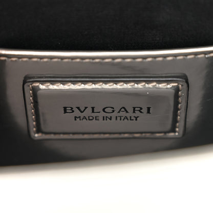 Bulgari Metallic Calfskin Small Serpenti Forever Snake Strap Crossbody Bag Silver 7 of 13