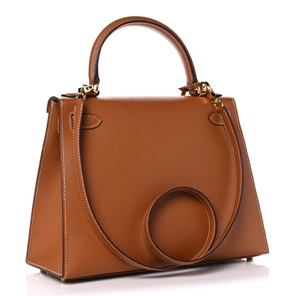 Hermes Epsom Kelly Sellier 28 Gold 3 of 36