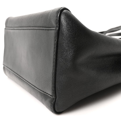 Fendi Nappa Mini Peekaboo Iconic Satchel Black 17 of 17