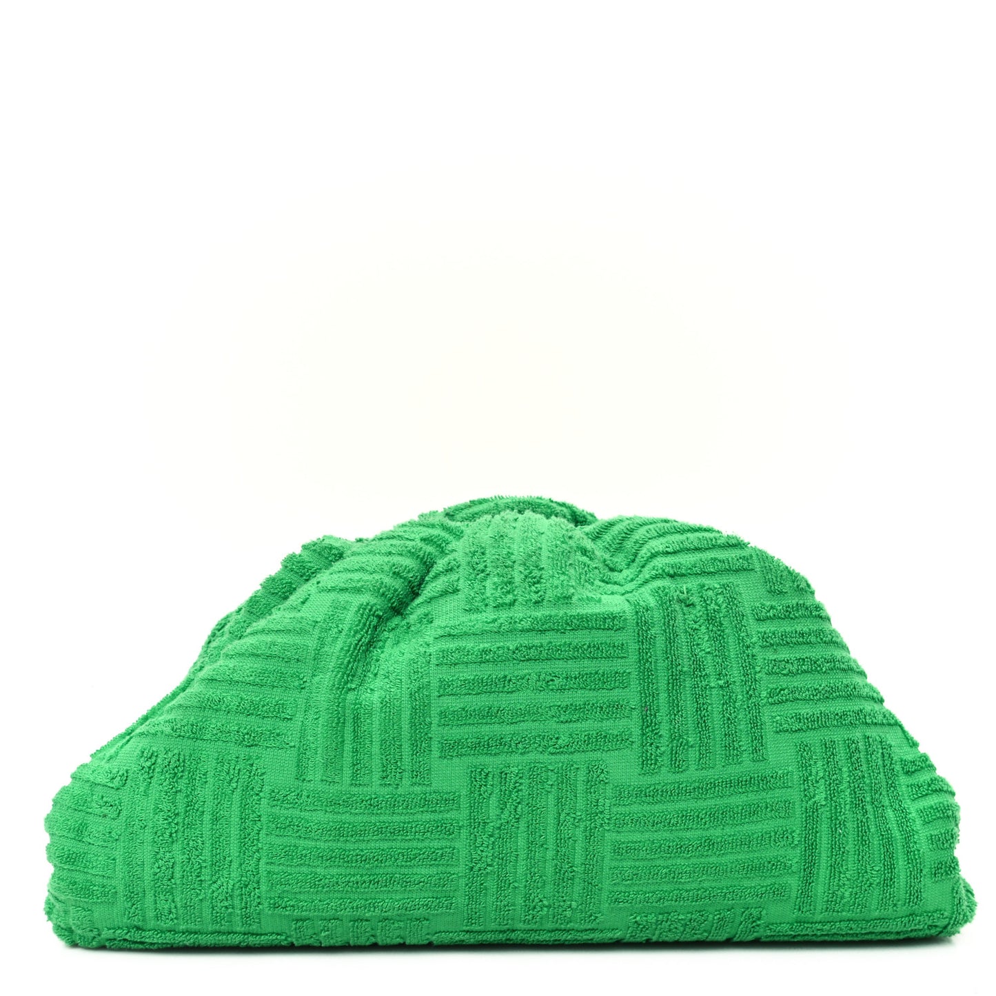 Sponge Fabric The Pouch Oversized Clutch Grass