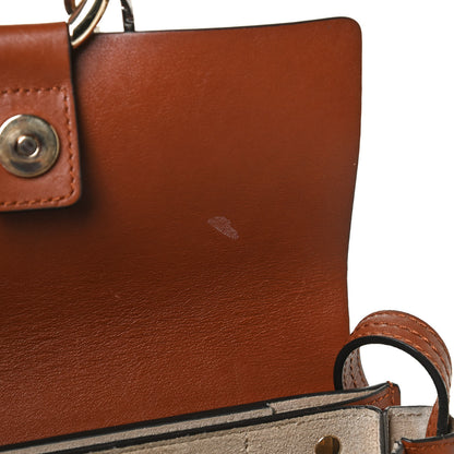 Chloe Suede Calfskin Small Faye Shoulder Bag Tobacco 12 of 16