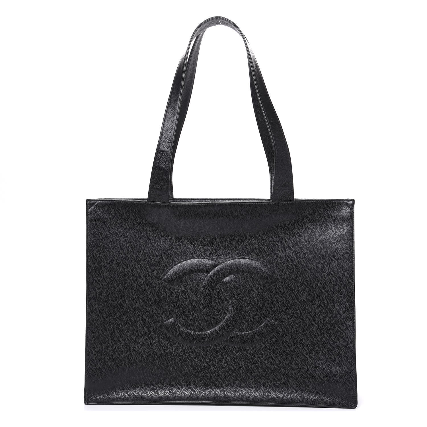 Chanel Caviar CC Tote Black 1 of 10