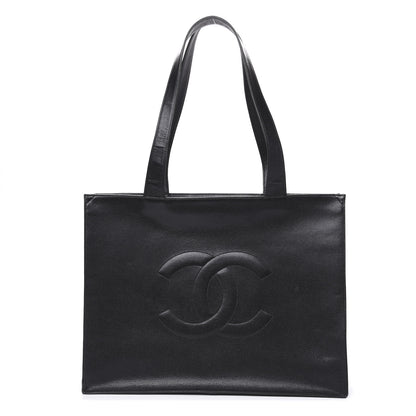 Chanel Caviar CC Tote Black 1 of 10