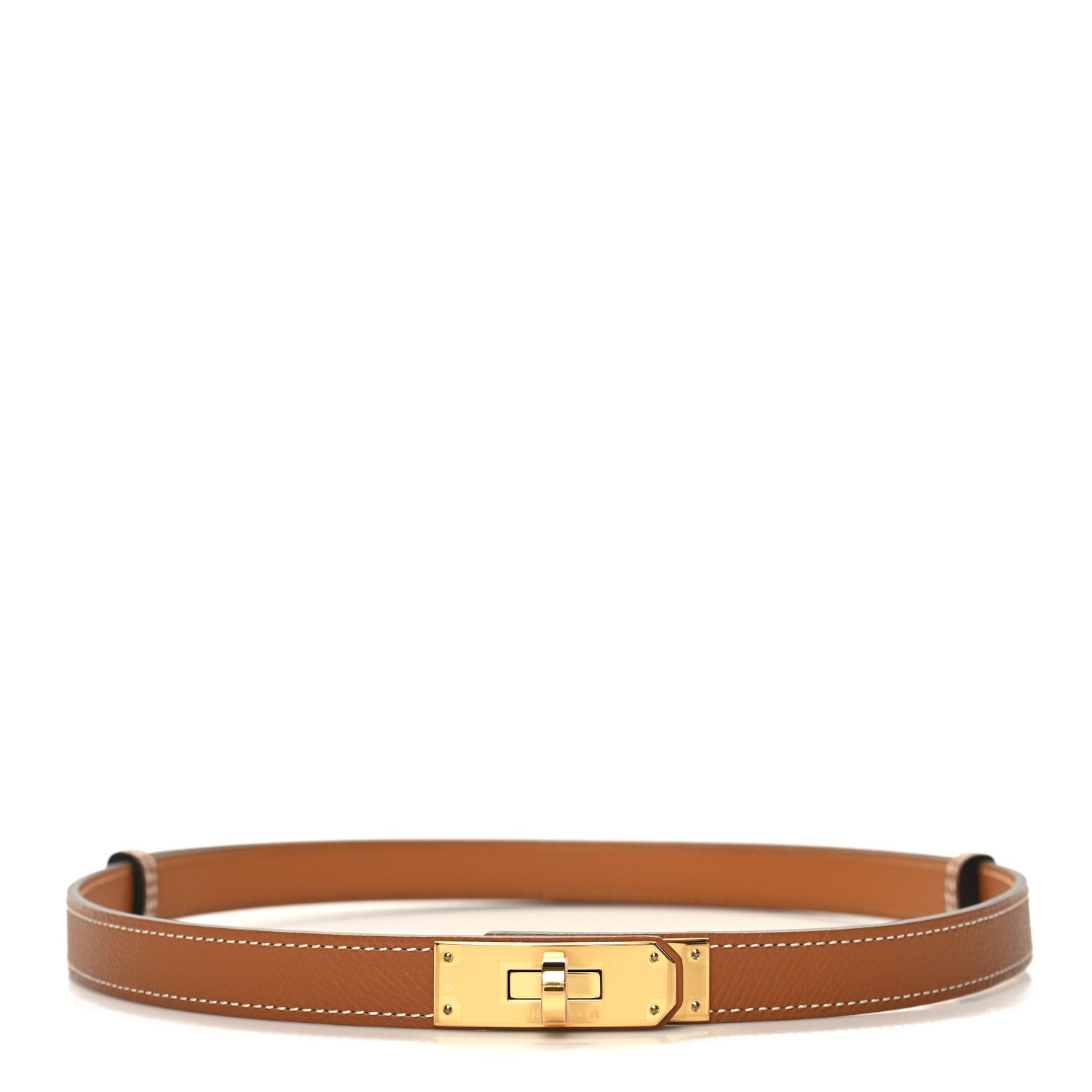 Hermes Epsom Kelly Belt Gold 1 of 4