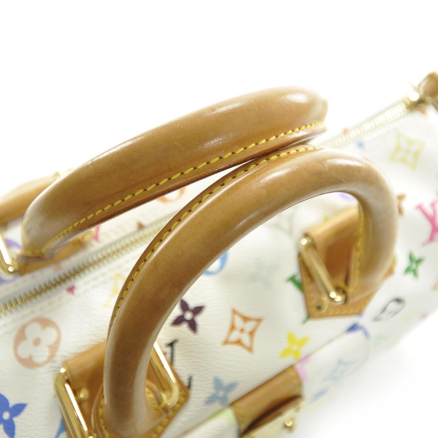 Monogram Multicolor Speedy 30 White