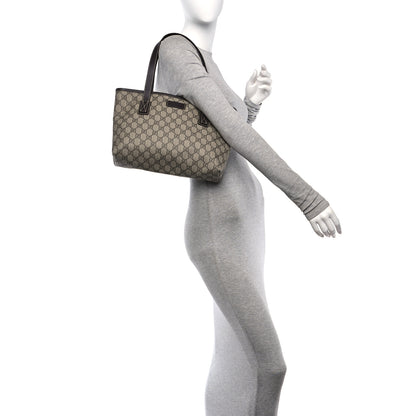 Gucci GG Supreme Monogram Small Joy Tote Dark Brown 2 of 10