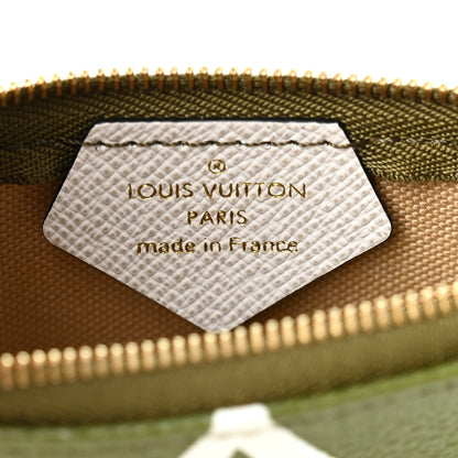 Louis Vuitton Monogram Giant Micro Pochette Accessories Kaki White 6 of 7