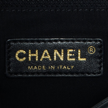 Chanel Calfskin Chain Me Medium Flap Black 6 of 7
